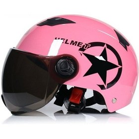 Resim Liksada Motosiklet Kask Pembe 670150 Pembe 