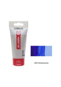 Resim Talens Artcreation Akrilik Boya 75Ml - N 504 Ultramarine 