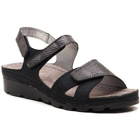Resim Carlaverde Anatomic Kadın Sandalet 160124 37 Antrasit 
