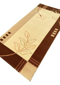 Resim Saray Halı Klasik 1938 Krem 100x200 Kahve Yolluk 2 Metre Açık Kahverengi - Krem 