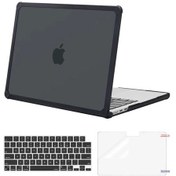 Resim Mosıso Macbook Air 13 İnç İle Uyumlu Kılıf Siyah 