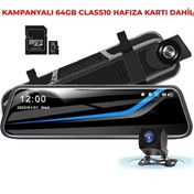 Resim Mb-500 10" 2,5d Class Dokunmantik Ekran Araç İçi Kamera + SD Kart 