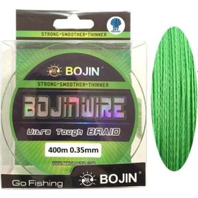 Resim Dft Bojin 4x 400m 0.35mm İp Misina Yeşil 