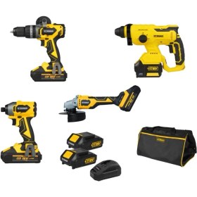 Resim RTRMAX SET054 Akülü 4lü Combo Set 