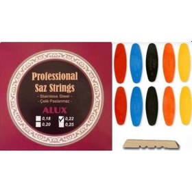 Resim Alux 0.22 Paslanmaz Çelik Divan Bağlama Takım Teli 