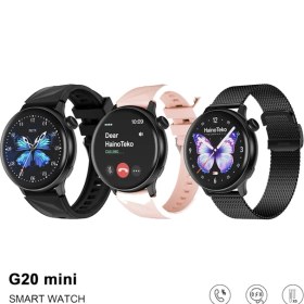 Resim Haino Teko G20 Mini Kadın Akıllı Saat 3 Kordonlu 