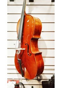Resim Hdc 31 Masif Abanoz Aksamlı Hareli Yarı El Yapımı Çello 