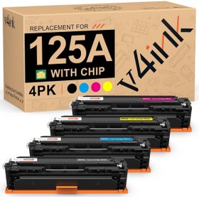 Resim HP 131A Color CP1215 CP1518ni CP1515n CM1312nfi MFP Printer - Black Cyan Magenta Yellow 