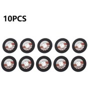 Resim Springsun 75mm 3" Minik Açı Giritli Kesici Diski - Seramik, Ahşap, Metal İçin 10mm Delikli 10'lu Paket Dayanıklı Malzeme İle Keskin Kesim 