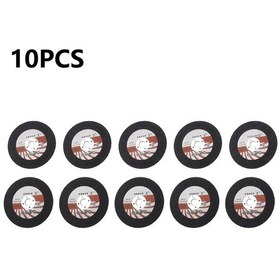 Resim Springsun 75mm 3" Minik Açı Giritli Kesici Diski - Seramik, Ahşap, Metal İçin 10mm Delikli 10'lu Paket Dayanıklı Malzeme İle Keskin Kesim 