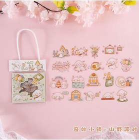 Resim Mena Rise Mountain Party Temalı 40 Adet Sticker Seti • Bullet Journal OruçStore 1159032 