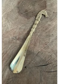 Resim SARI RENK AYAKKABI ÇEKECEĞİ PİRİNÇ AYAKKABI ÇEKECEK KERATA 28CM 