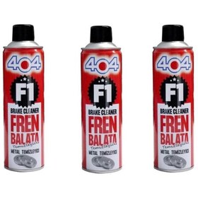 Resim 404 F1 Fren Balata Temizleyici 500 ml 3 Adet 