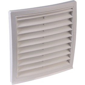 Resim İlöz Dış Duvar Izgarası Çap 125 mm Beyaz 