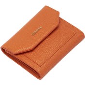Resim Turuncu Deri Kadın Cüzdan - S1CB00005809-J35 