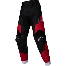Resim Alpinestars Kid Racer Veil Çocuk Off-Road Pantolonu Siyah Kırmızı 