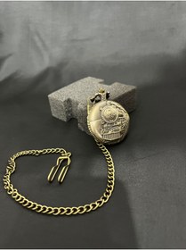 Resim QUARTZ VİNTAGE TREN KÖSTEKLİ SAAT 