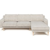 Resim Normod Klem Slim 266 x 171 Köşe Ahşap Ayak - Doğal Doku 