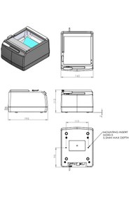 Resim GÜMRÜK BEY Veridos M600 SDK Tarayıcı Kimlik Pasaport Okuyucu Tarayıcı Veri Okuyucu Cihaz 