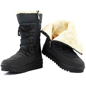 Resim Ilgipark Içi Kürklü Kadın Kar Botu Siyah 