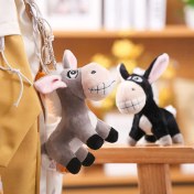 Resim OIMG Küçük Peluş Kolye Okul Çantası Çekicilik Anahtarlık Butik Kapma Makinesi Klip Bebek Makine Bebekleri (Yurt Dışından) 