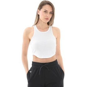 Resim Under Armour Ua Rival Rib Tank Kadın T-Shirt Beyaz 