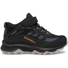 Resim Merrell Siyah Erkek Çocuk Bot MK265951 MOAB SPEED MID A/C WTRPF 