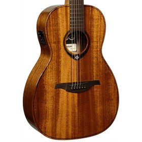 Resim LAG GLA T98PE Tramontane Parlor Elektro Akustik Gitar 