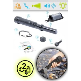 Resim Nokta&makro Pulsedive Pointer Dedektör - Siyah 