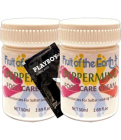 Resim Süper Peppermint 2 Adet Olarak Ayaklara ve Ayak Kokusuna Bakım Kremi 50 ml Ölçek + Yanında Jel 
