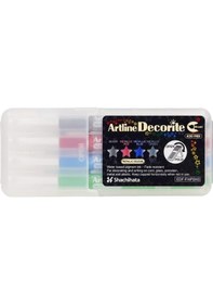 Resim Artline Decorite Brush Marker Set: 3 