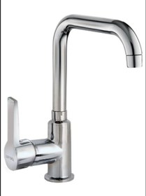 Resim Penta Agena Serisi Lavabo + Eviye + Banyo Bataryası - L Boru Krom 