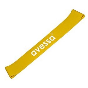Resim Avessa LAB10 Latex Aerobik Hafif Sarı Direnç Bandı 