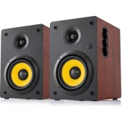Resim Thonet & Vander Kurbis 72w Rms Hoparlör 2.0 Sinema Bluetooh 5.0 Rca Optik Uzaktan Kumanda Ahşap Renk 