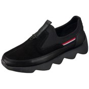 Resim 45-46-47-48-49-50 Numara St1963 Siyah Dana Derisi Siyah Streç Giyimi Kolay Rahat Geniş Kalıp Yeni Sezon Erkek Ayakkabısı Siyah 