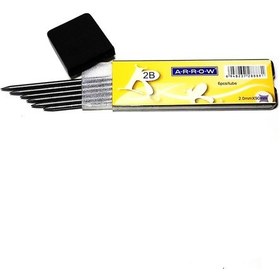 Resim Arrow 2B -2.0 MM - 9 CM Portmin Versatil Çizim Kalem Ucu 6 Adet 