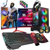 Resim Zeiron BSX14 Ryzen 5 3600 16GB 512GB SSD GTX1050TI 23.8" Oyuncu Masaüstü Bilgisayar 