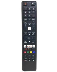 Resim Avarson Toshiba Ct-8069 Netflix Yutube 3d-led Tv Kumanda 17494 