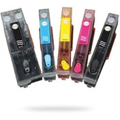 Resim OFİSOMİ 26xl T2631-2634 Uyumlu Kolay Dolan Kartuşlar (dolu 5 Adet Kartuş) 