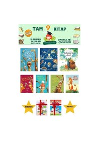Resim Uyku Zamanı - Diş Fırçalama Günü - Karamelin Ağacı - Akıllı Tilkinin Masalı - 9 Kitap Tatil Seti 