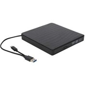 Resim Pazly Usb 3.0 Tip C Dvd Cd Sürücüsü, Çift Arayüzlü Usb C Dvd Yazıcı, Taşınabilir Dvd-rw Oynatıcı 