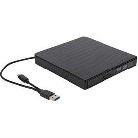 Resim Pazly Usb 3.0 Tip C Dvd Cd Sürücüsü, Çift Arayüzlü Usb C Dvd Yazıcı, Taşınabilir Dvd-rw Oynatıcı 