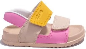 Resim Vicco Krixi 321F23Y252 Bej Ortopedik Günlük Kız Çocuk Spor Sandalet 