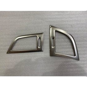 Resim Autokit Hyundai Elantra (2016-2019) Silver Menfez Kaplama(Çelik) 
