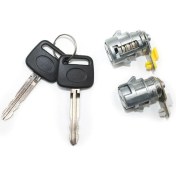 Resim Skyeyyt 89-95 Toyota Pıckup Için Anahtarlı (L&amp;r) Kapı Kilidi Seti 89-98 Toyota Için 4runner Kapı Kilit Silindir Anahtarı 69051-35030 (Yurt Dışından) 