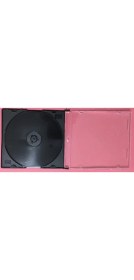 Resim Elba CD / DVD Kutusu 1 Li Siyah Slim 5,2mm QD-521.02B (10 Lu Paket) 