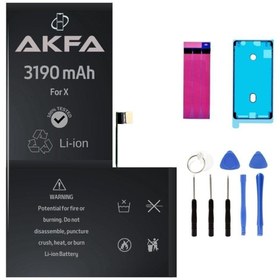 Resim Genel Markalar Iphone X Telefon Batarya- 3190 Mah Tamir Seti 