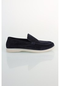 Resim Bisse Erkek Süet Loafer Lacivert Ayakkabı Ayk25y25003 D39 