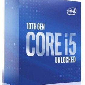 Resim Intel i5 10600K 125W 4.1 Ghz 4.8 Ghz 12Mb Lga1200P UHD630 Vga (Fansız) İşlemci Box 