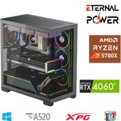 Resim ETERNAL POWER RYZEN 7 5700X 32G DDR4 1TB M.2 RTX4060Ti A520 T650W 